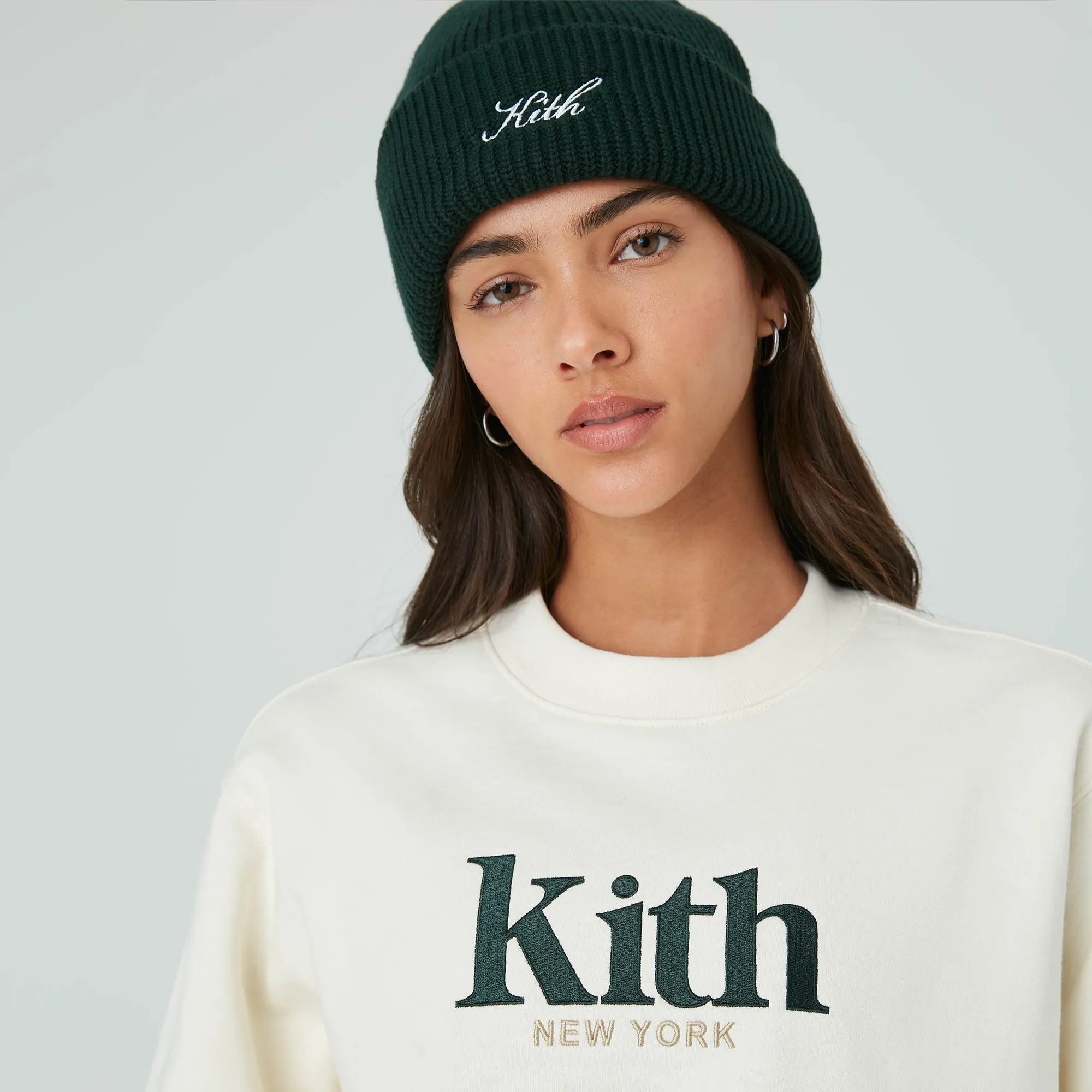 Kith Women Script Mia Beanie - Stadium sold by Kith product image thumbnail 3