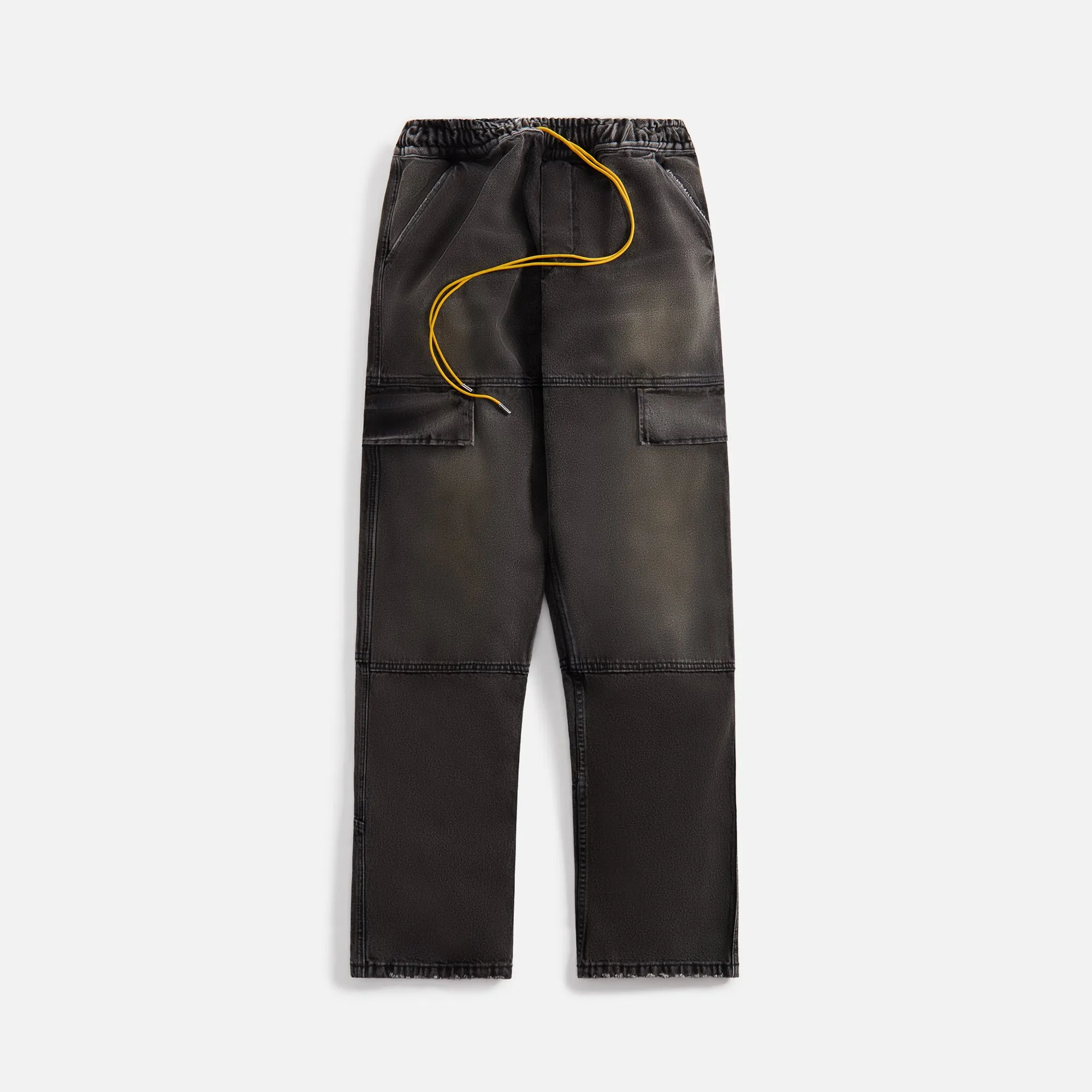 Rhude Plateau Denim Cargo - Black sold by Kith