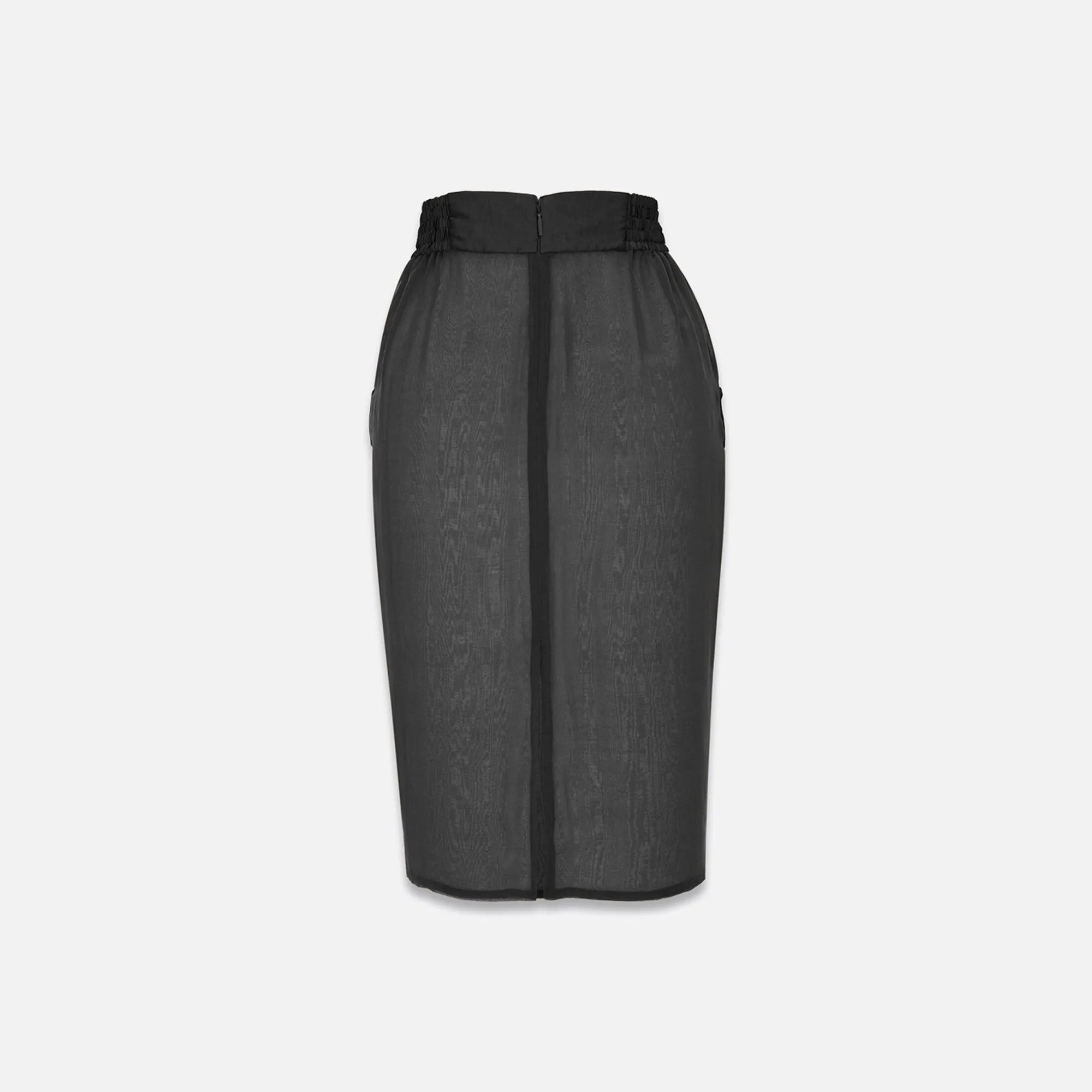 Saint Laurent Sheer Skirt - Black sold by Kith product image thumbnail 2