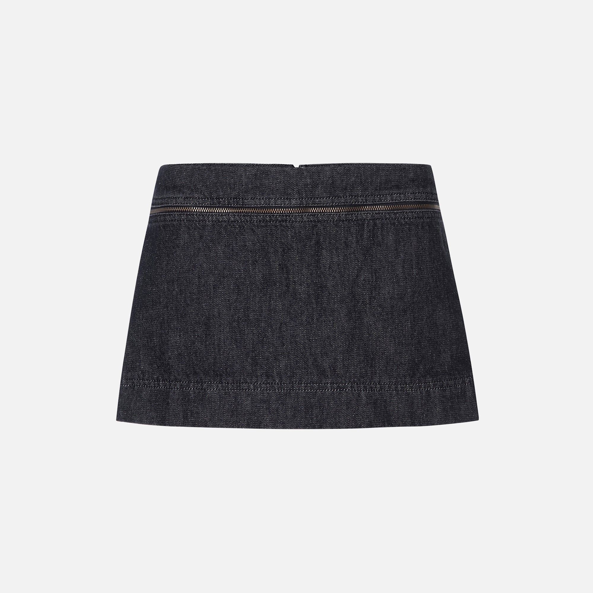Miaou Ema Skirt - Black sold by Kith