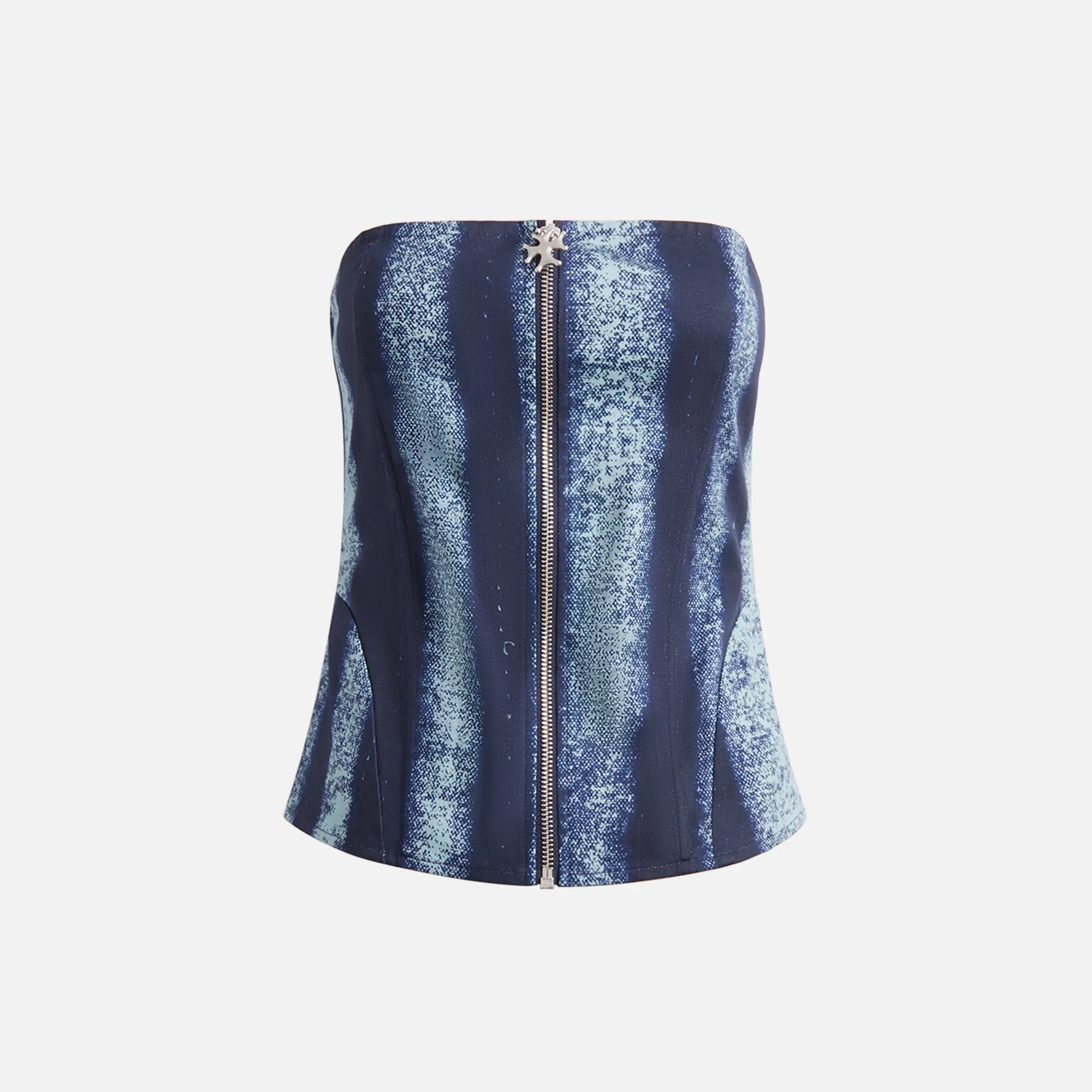 Miaou Riley Corset - Treading Blue sold by Kith