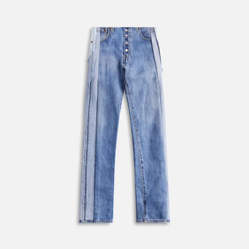 Sami Miro Vintage Porterhouse Raw Wasit Jean - Vintage Medium Blue sold by Kith