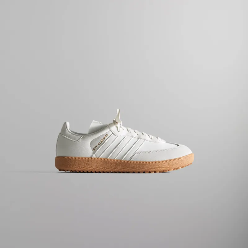 Kith for adidas Samba Golf - White Tint / Gum sold by Kith