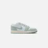 Jordan GS Air Jordan 1 Low SE - White / Seafoam / Sail sold by Kith