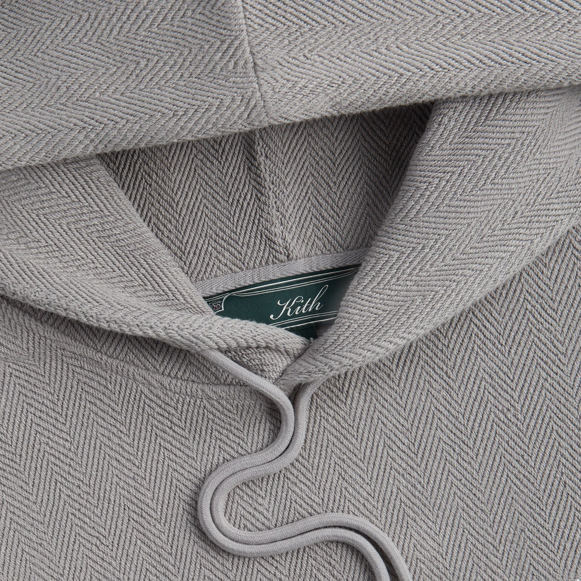 KITH キス Herringbone Fleece Williams III Hoodie フーディー Kith Williams III Herringbone Hoodie (FW22) Black Men's