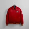 Kith for the NFL: 49ers Satin Bomber Jacket - Dalle sold by Kith