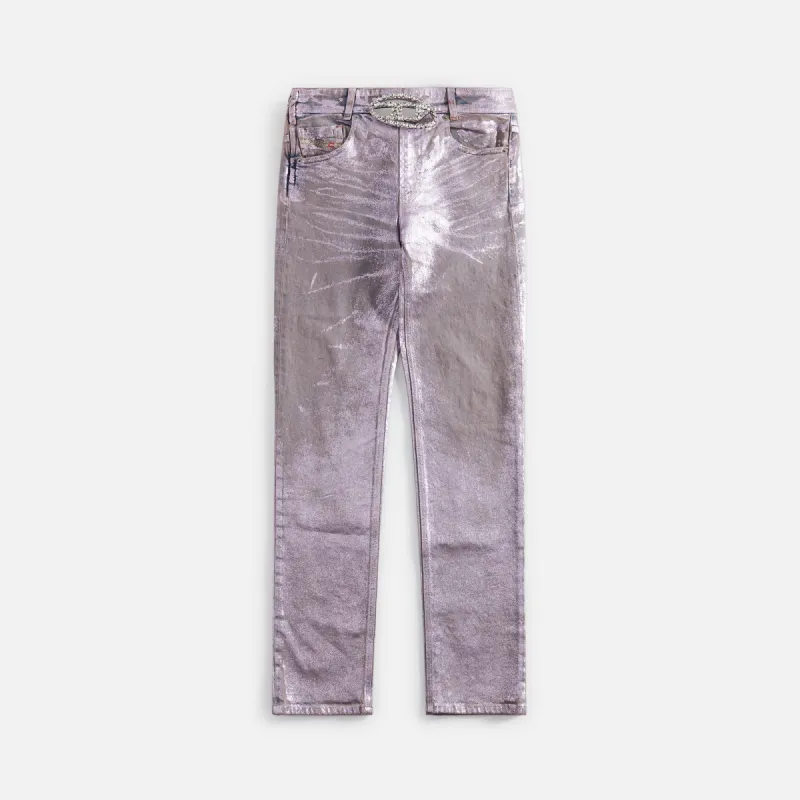 Diesel Logo Denim Pant - Pink made by Diesel