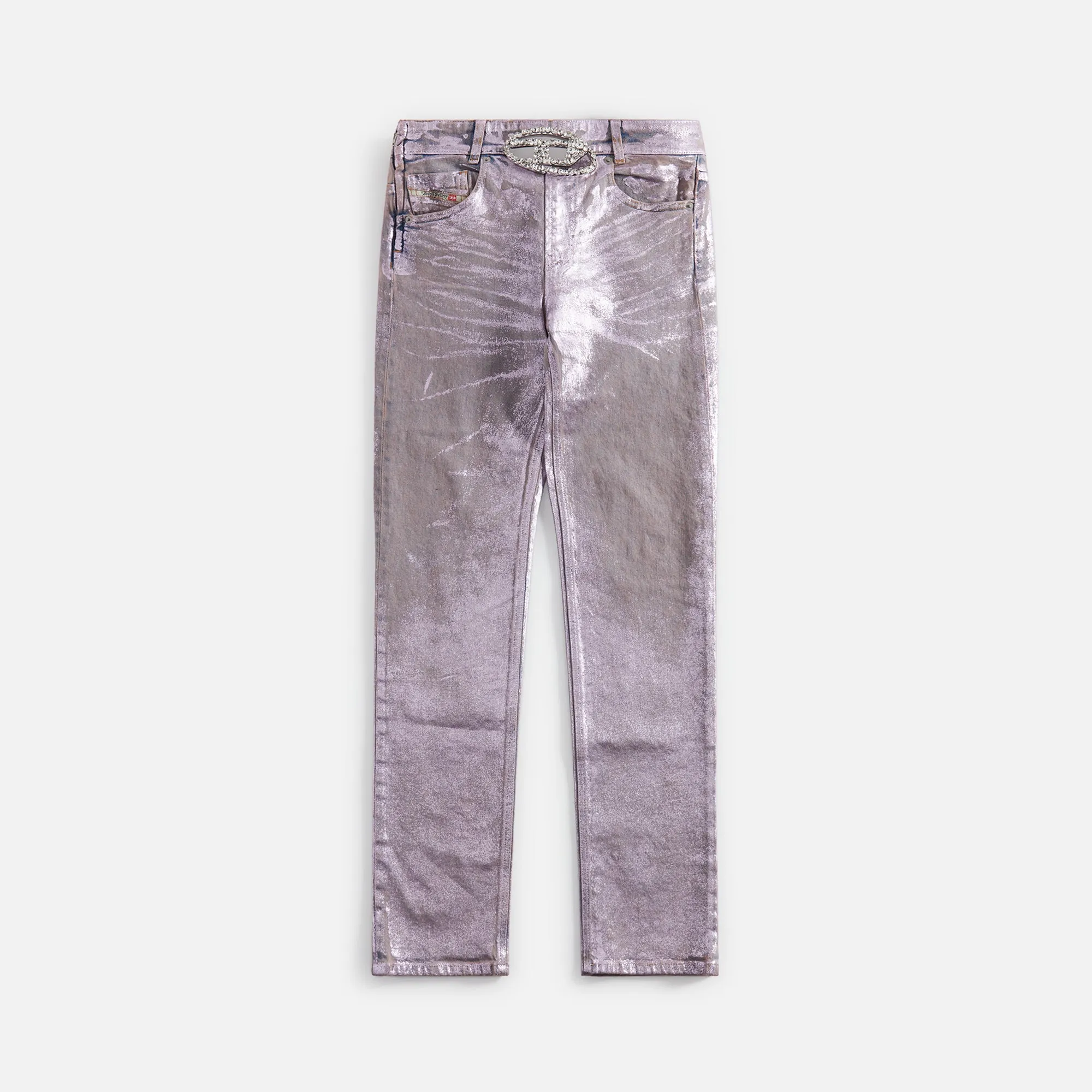 Diesel Logo Denim Pant - Pink sold by Kith