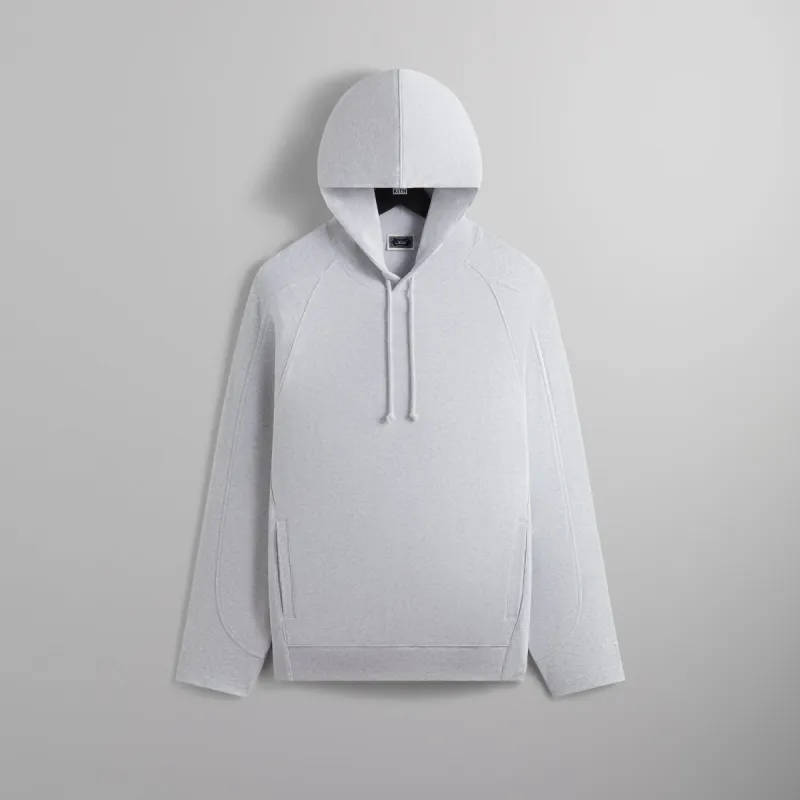 Kith Interlock Bleecker Hoodie - Light Heather Grey sold by Kith