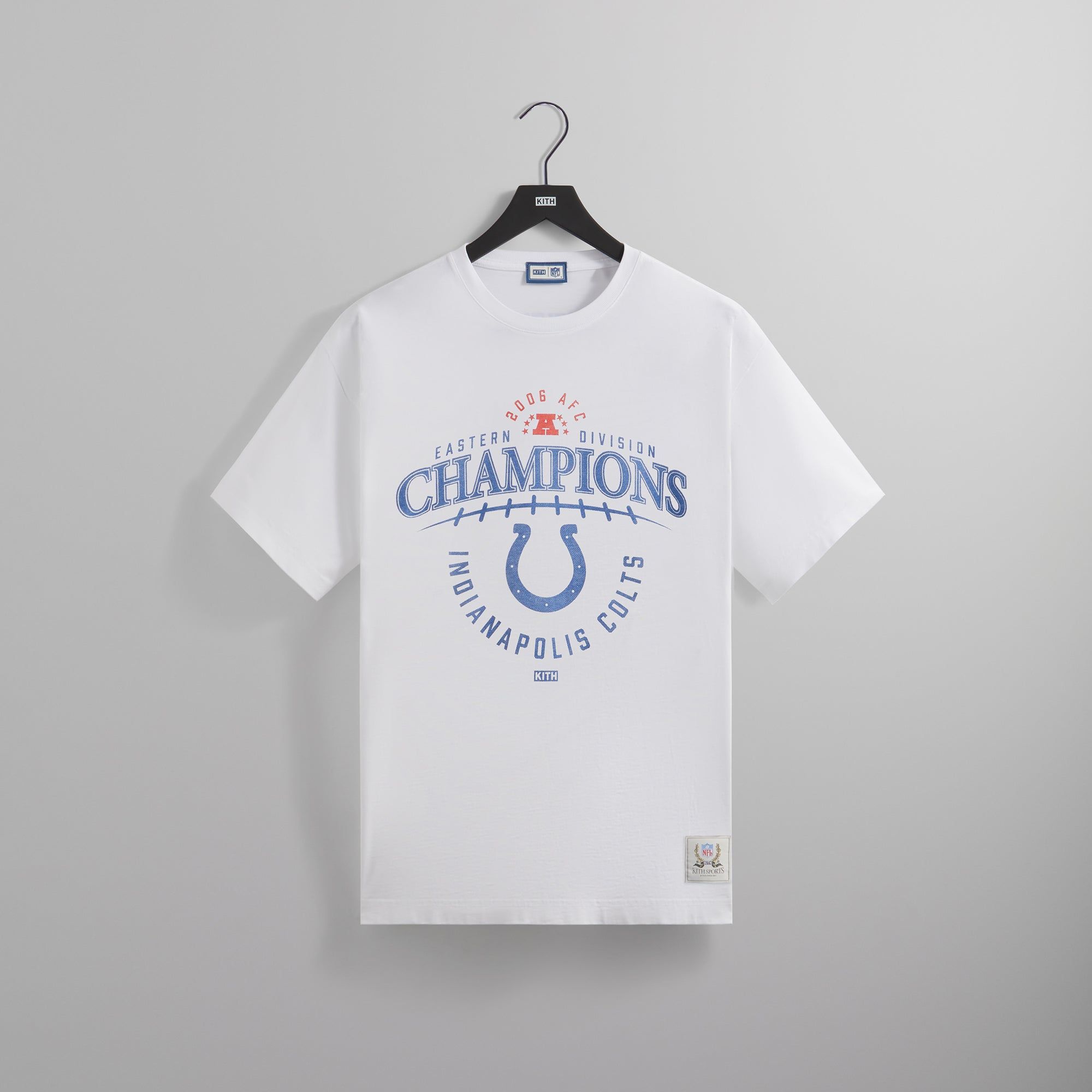 Kith for the NFL: Colts Vintage Tee - White sold by Kith