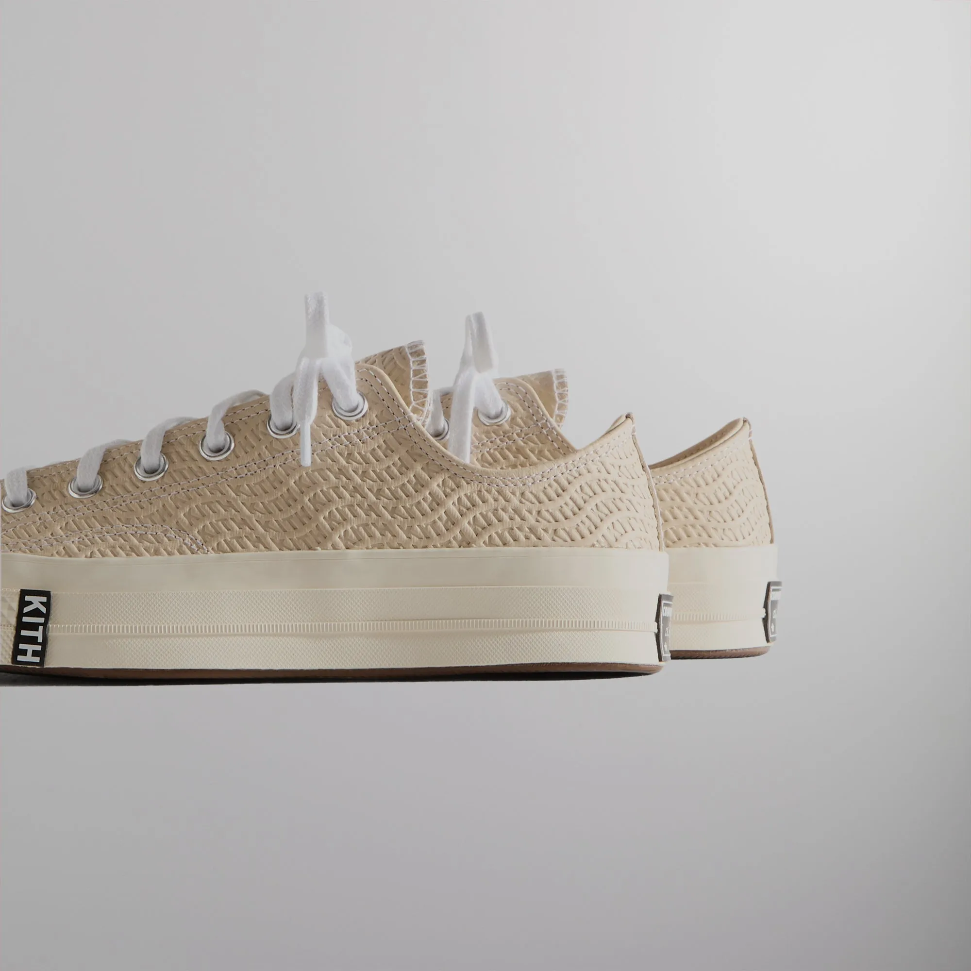 Kith for Converse Chuck Taylor All Star 1970 Ox - Egret / White / Black Wave sold by Kith product image thumbnail 4