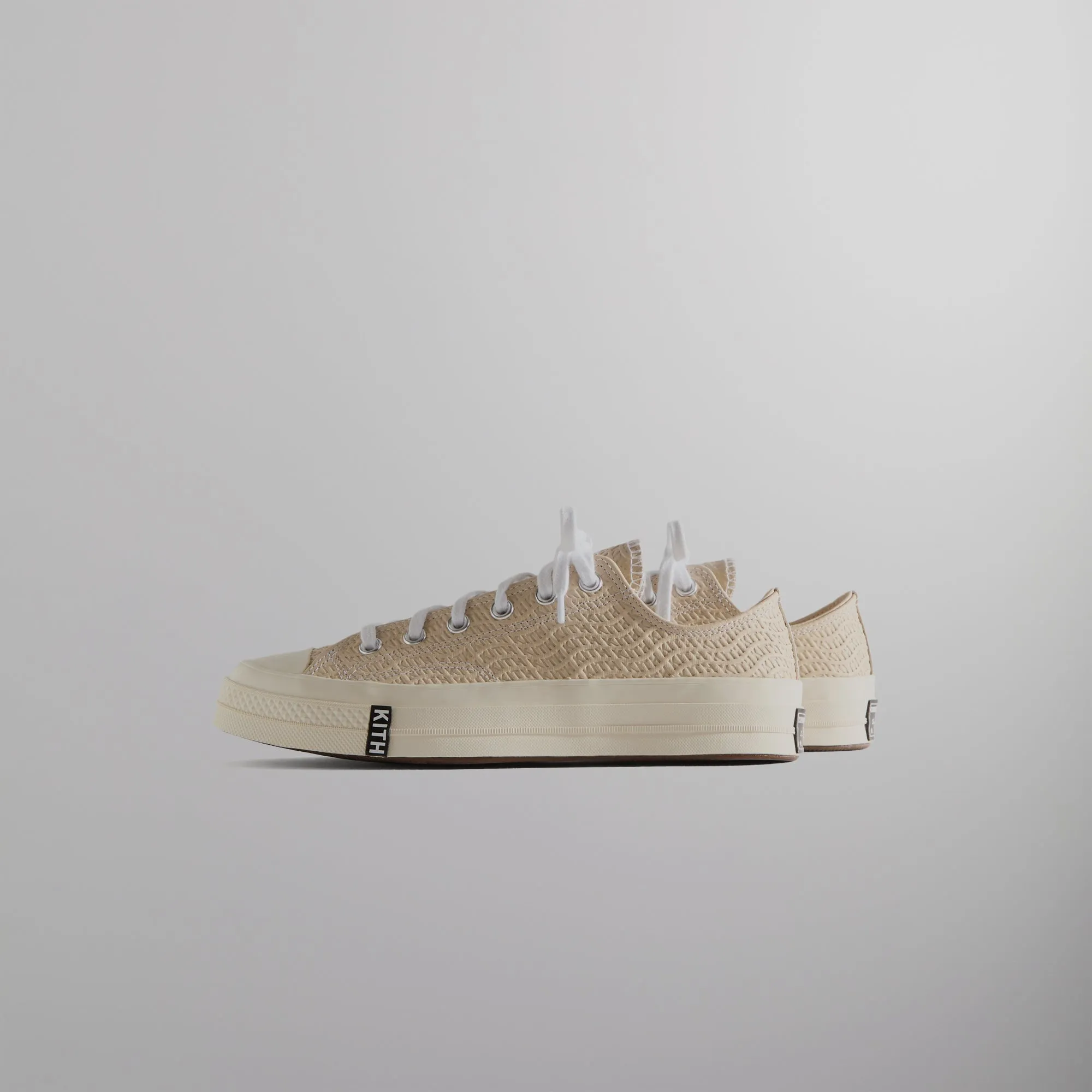 Kith for Converse Chuck Taylor All Star 1970 Ox - Egret / White / Black Wave sold by Kith product image thumbnail 3
