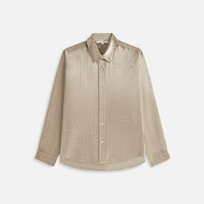 Kith Women Roanne Monogram Shirt - Astro sold by Kith
