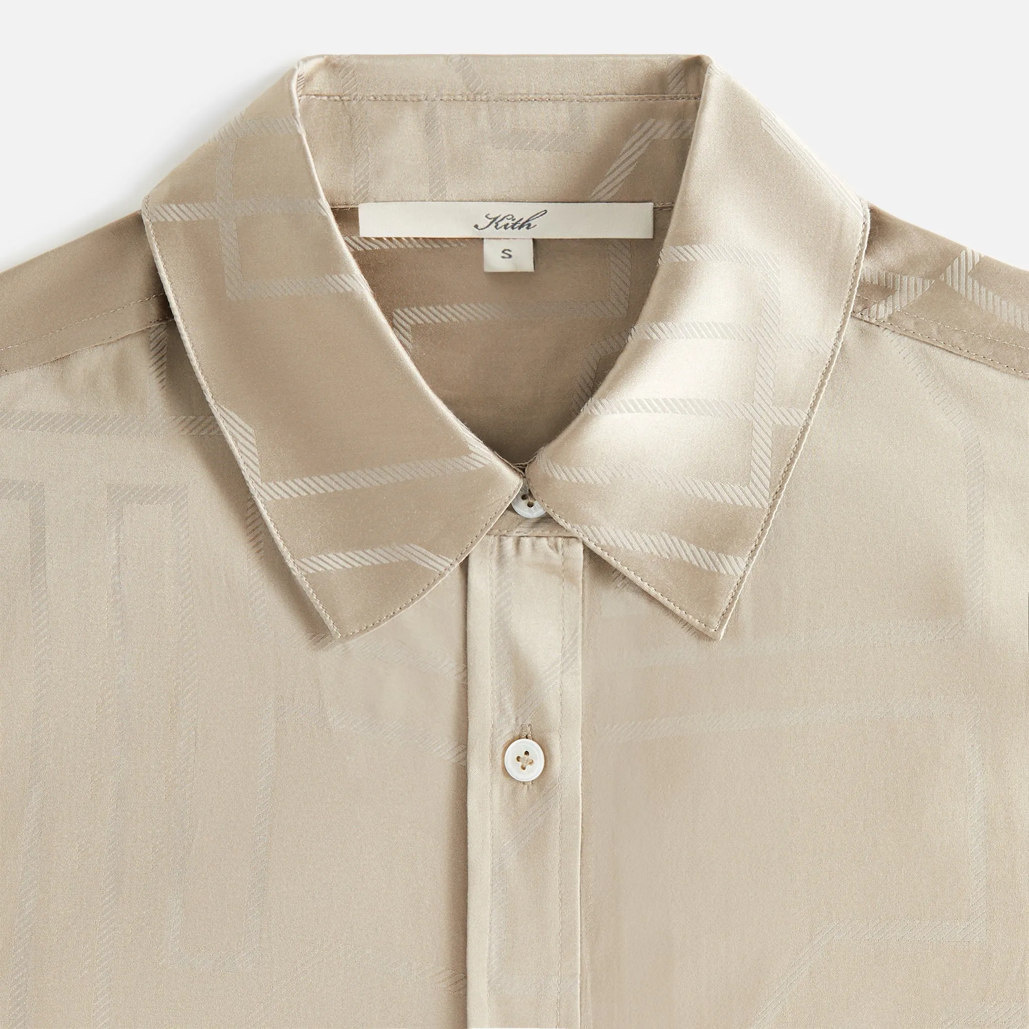 Kith Women Roanne Monogram Shirt - Astro sold by Kith product image thumbnail 4