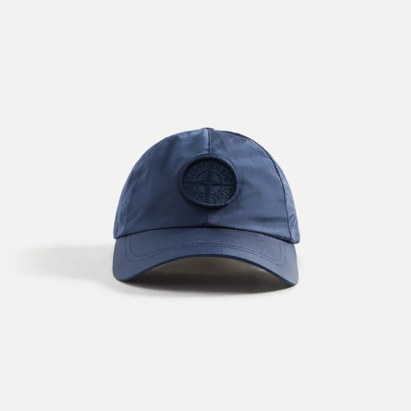 Stone Island Nylon Metal Cap - Dark Blue sold by Kith