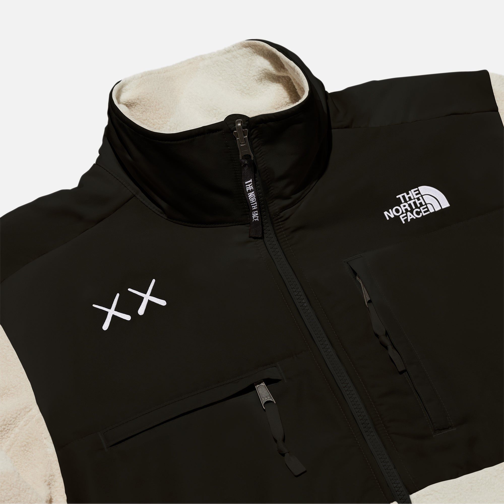 The North Face x Kaws Retro 1995 Denali Jacket - Moonlight Ivory sold by Kith product image thumbnail 3