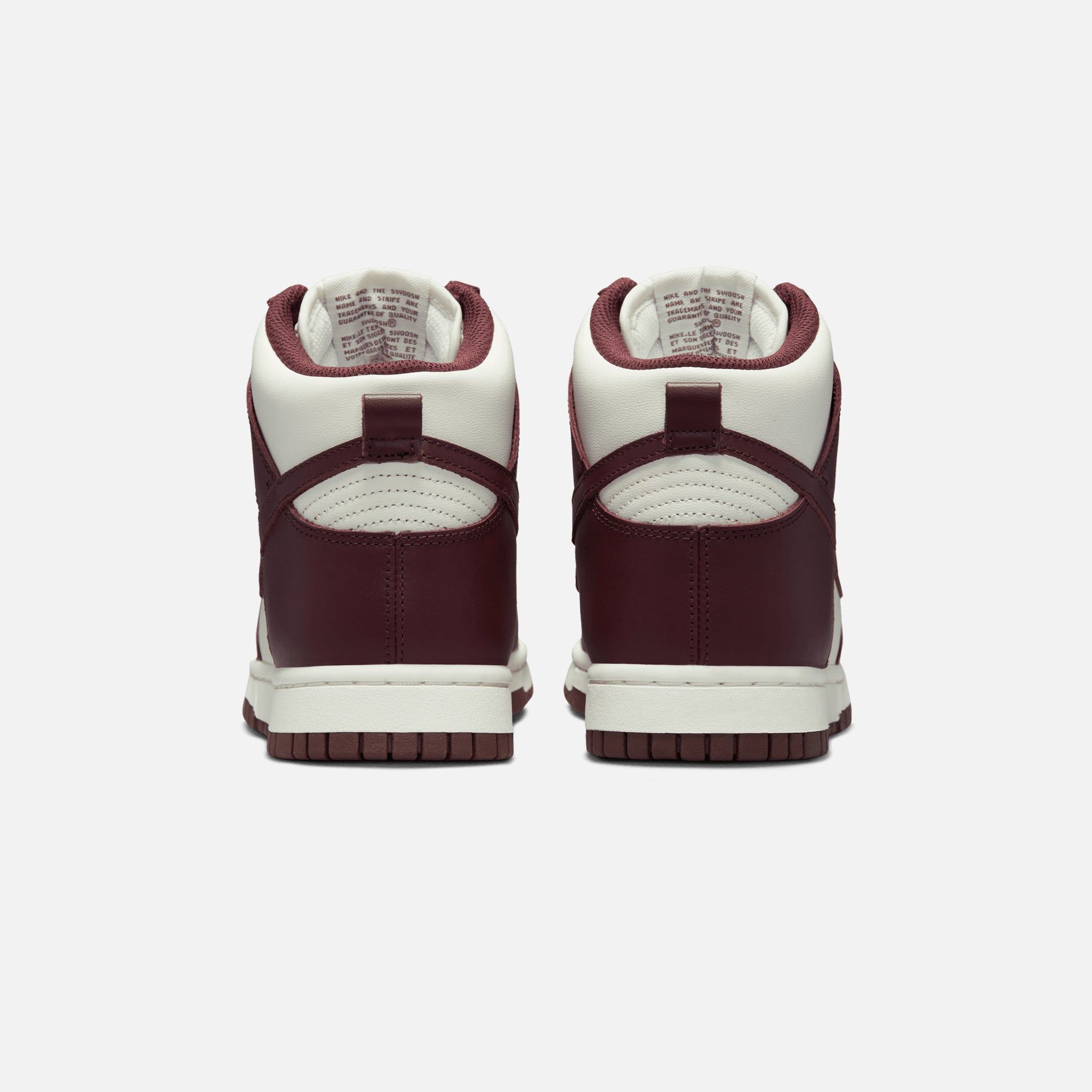 Nike WMNS Dunk High - Burgundy Crush / Sail sold by Kith product image thumbnail 4