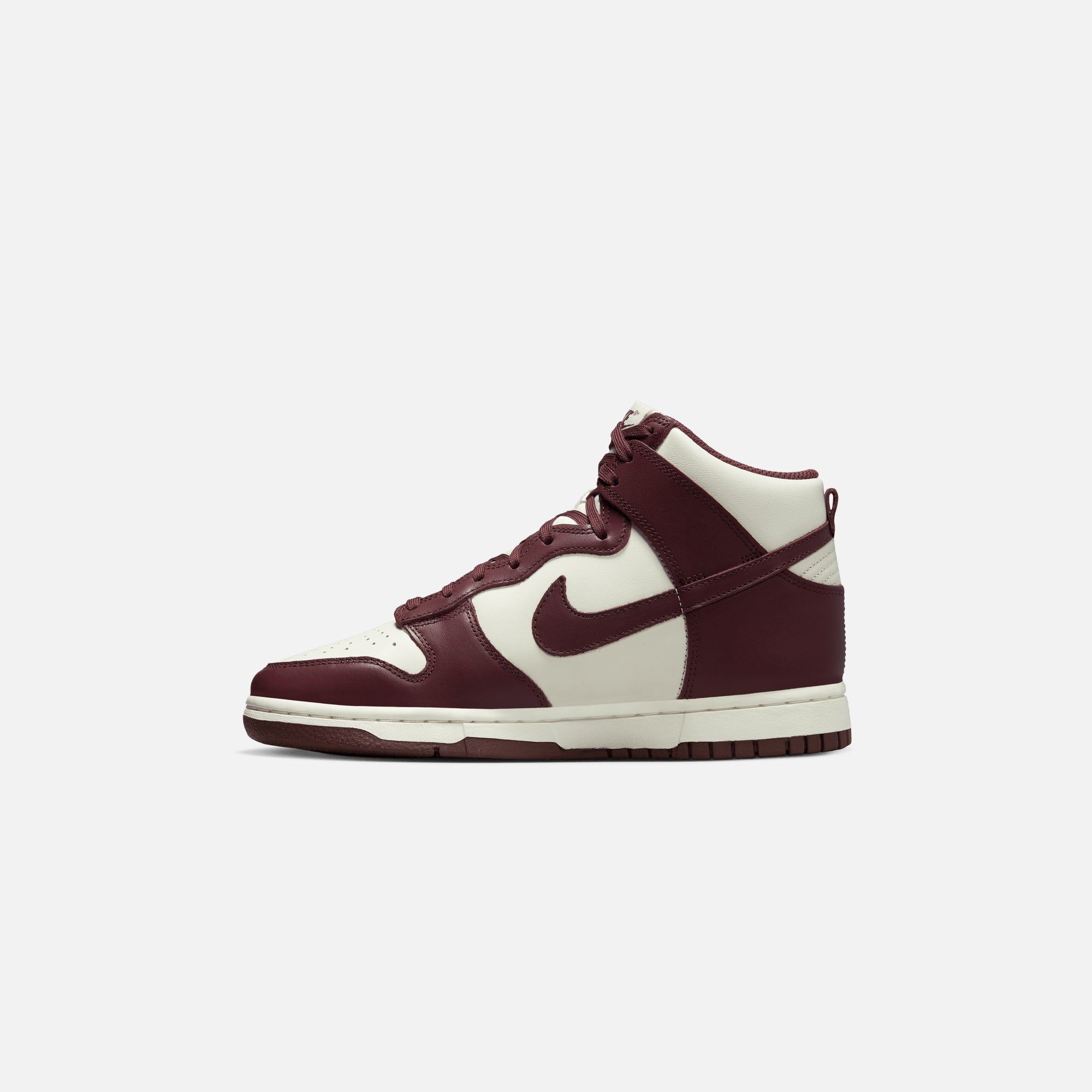 Nike WMNS Dunk High - Burgundy Crush / Sail sold by Kith product image thumbnail 3