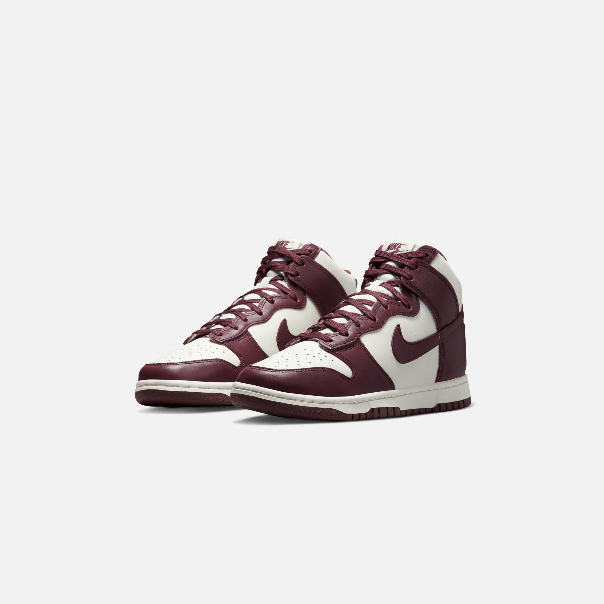Nike WMNS Dunk High - Burgundy Crush / Sail sold by Kith product image thumbnail 2