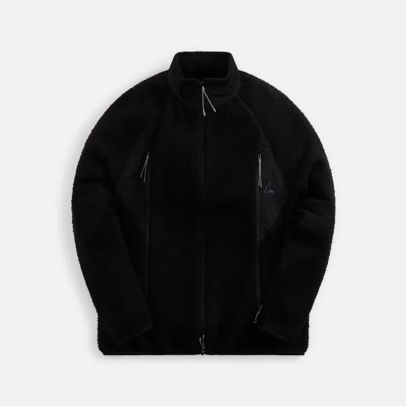 ROA Polar Fleece Jacket - Black sold by Kith