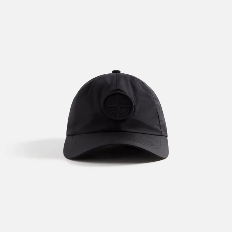 Stone Island Nylon Metal Cap - Black sold by Kith