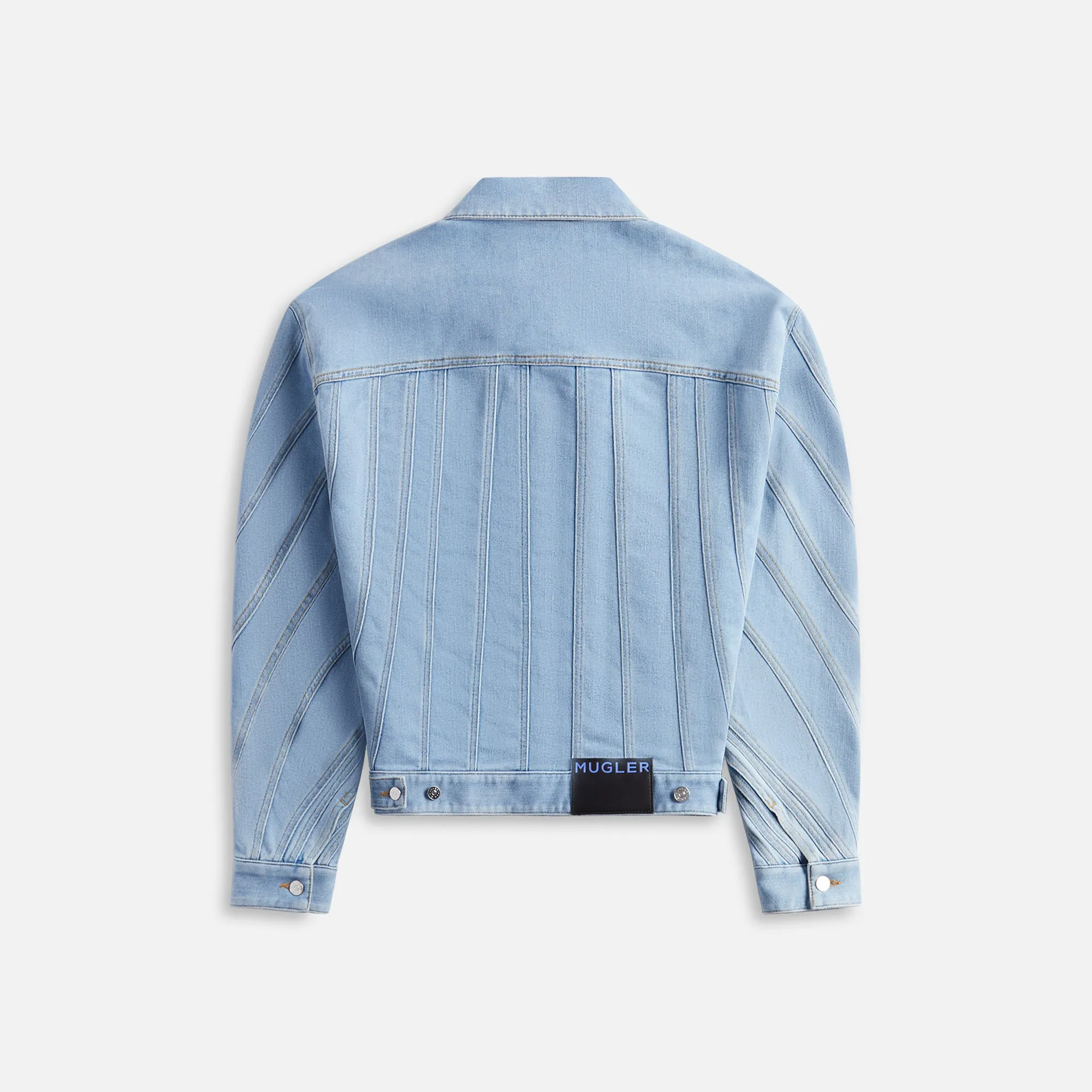 Mugler Denim Jacket - Light Blue sold by Kith product image thumbnail 2