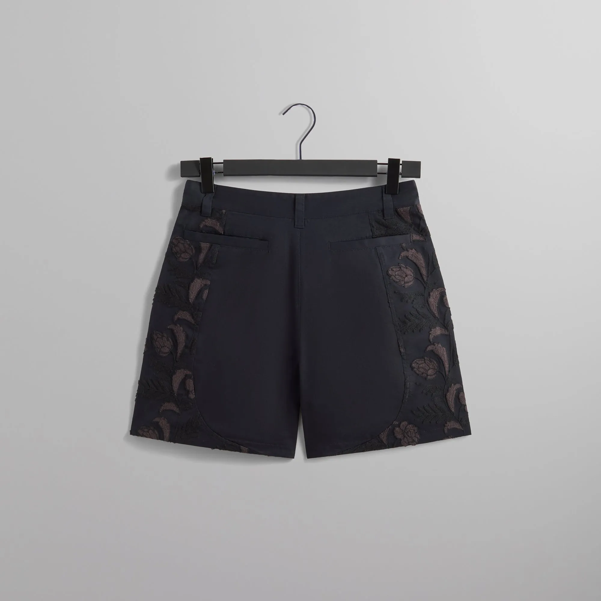 Kith Chain-Stitched Combo Glen Short - Black | Parallel