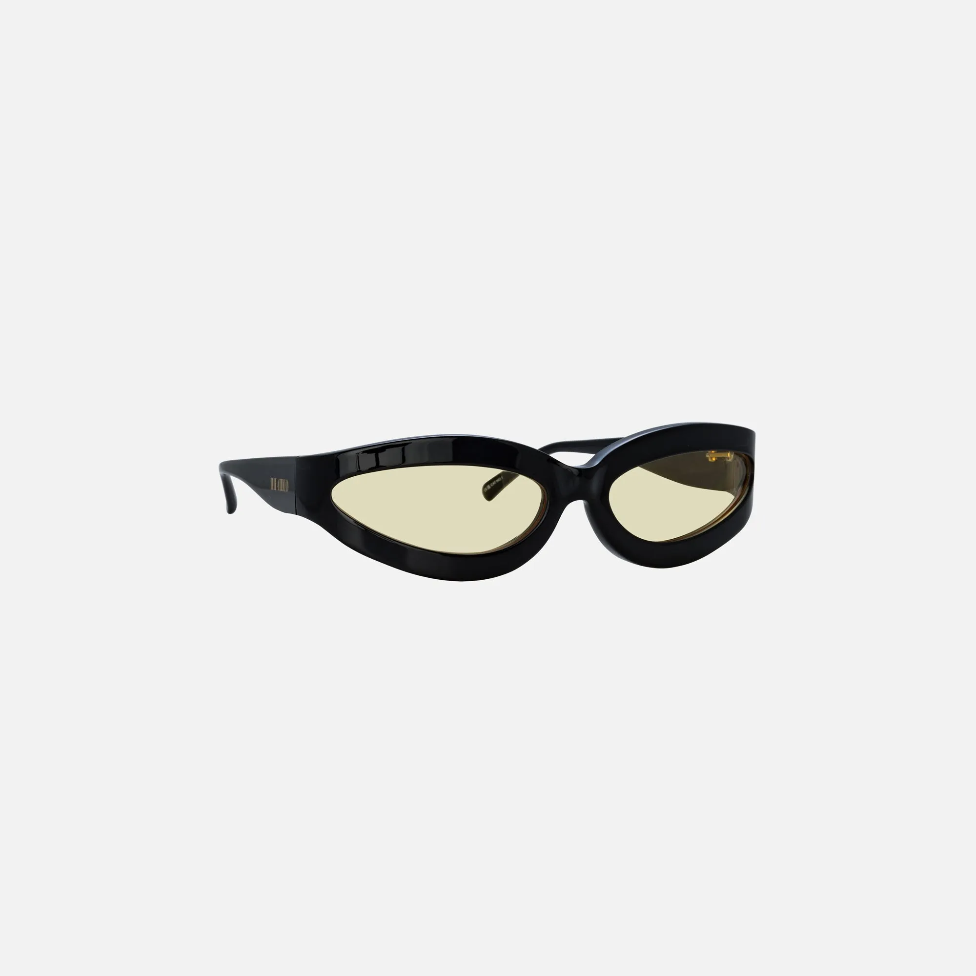 The Attico 56 Frame Sunglasses - Black / Yellow sold by Kith product image thumbnail 2