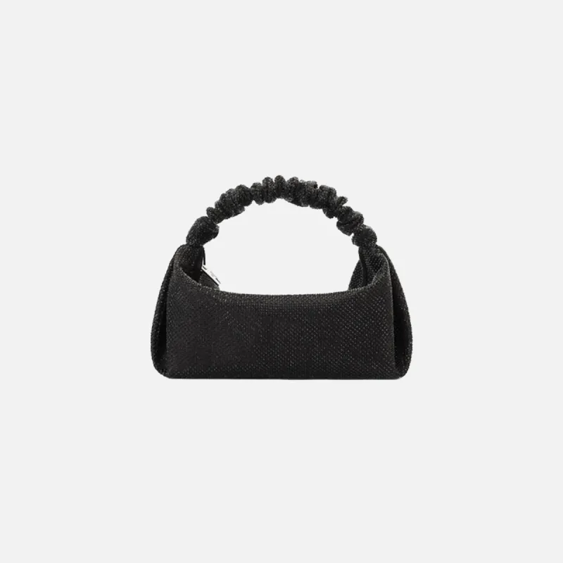 Alexander Wang Scrunchie Heatfix Mini Bag - Black sold by Kith