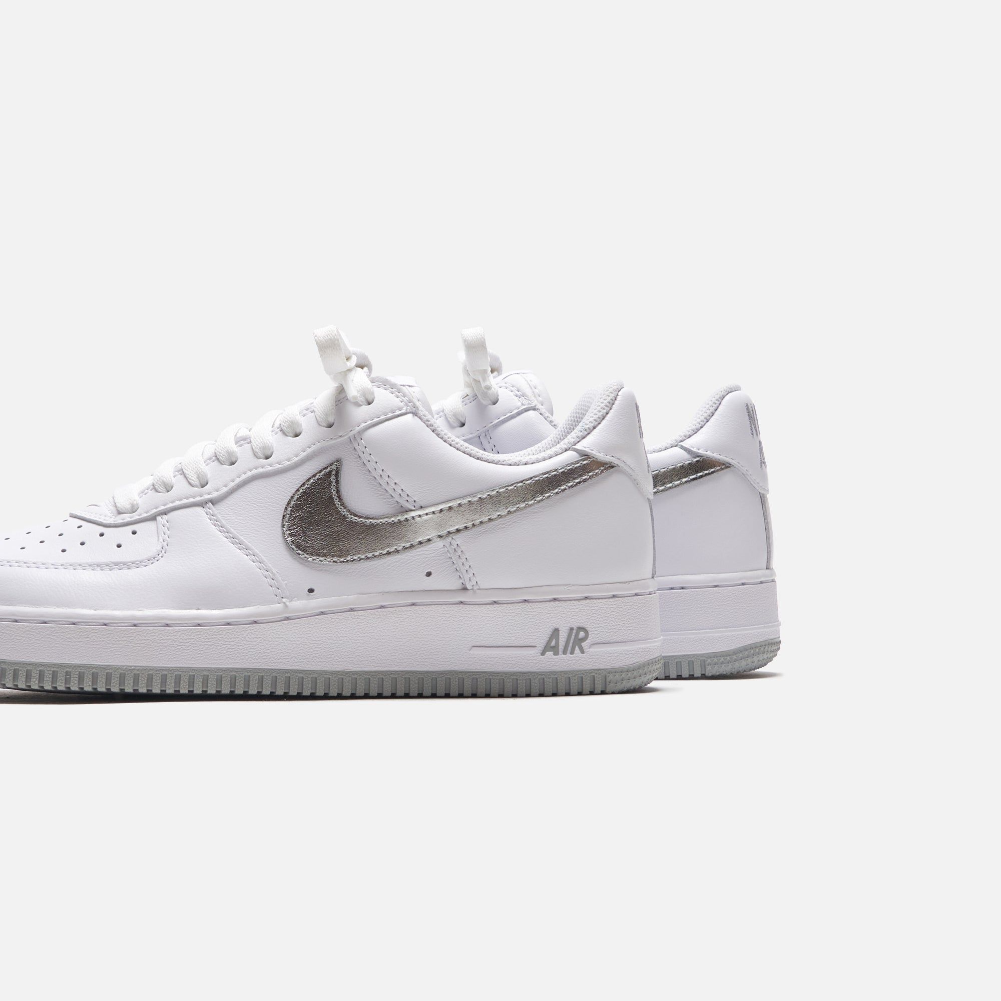 Nike Air Force 1 Low - Retro White / Metallic Silver / Metallic sold by Kith product image thumbnail 3
