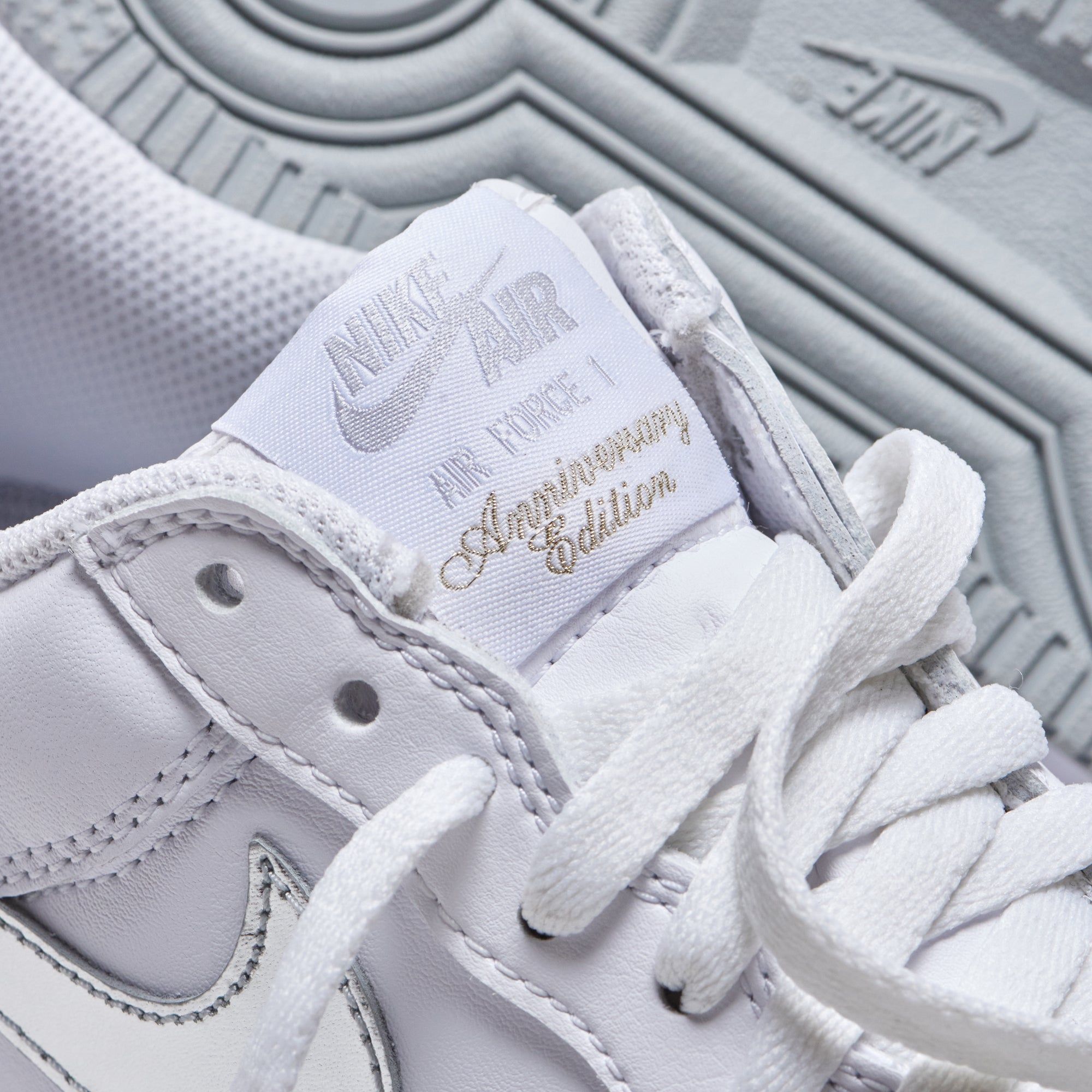 Nike Air Force 1 Low - Retro White / Metallic Silver / Metallic sold by Kith product image thumbnail 4