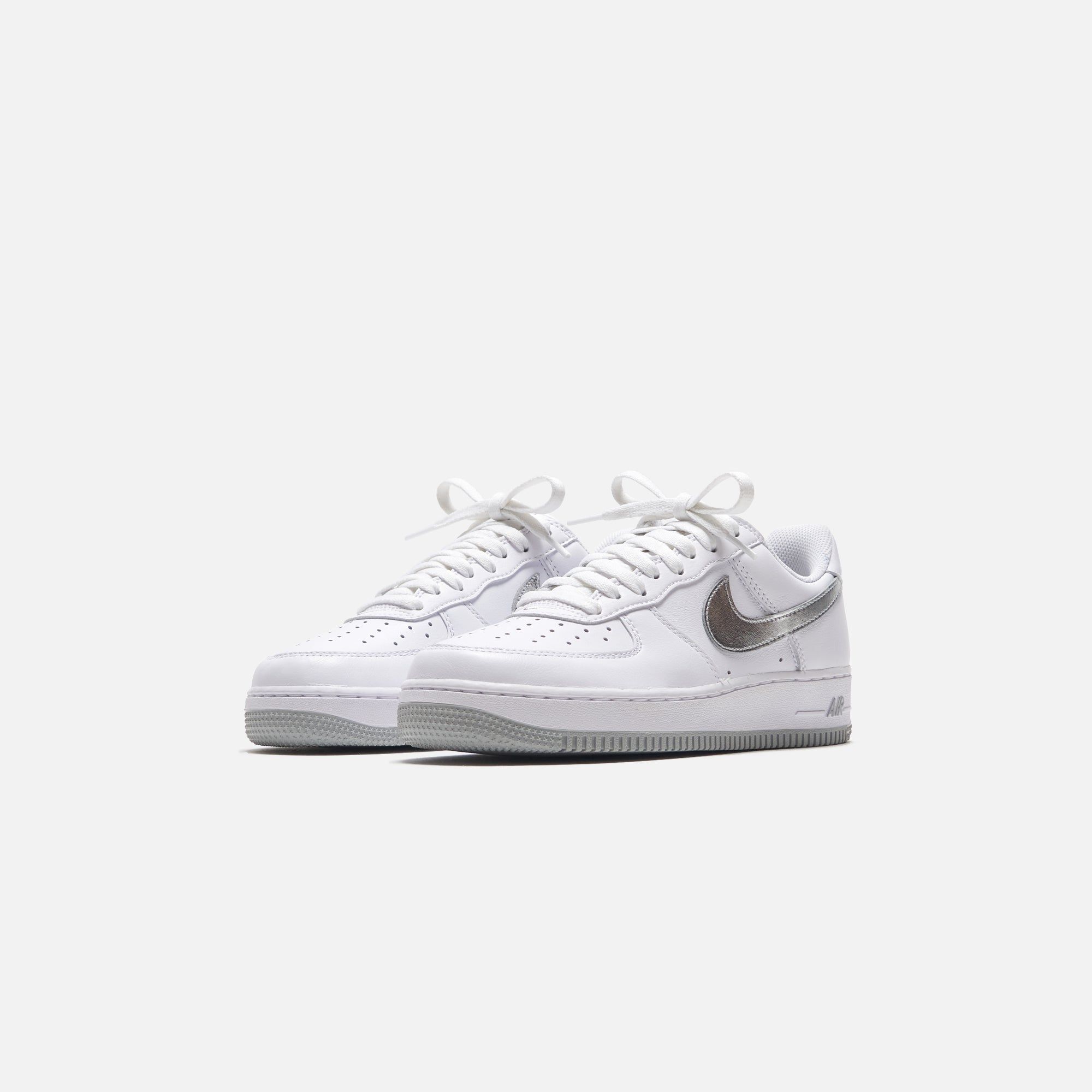 Nike Air Force 1 Low - Retro White / Metallic Silver / Metallic sold by Kith product image thumbnail 2