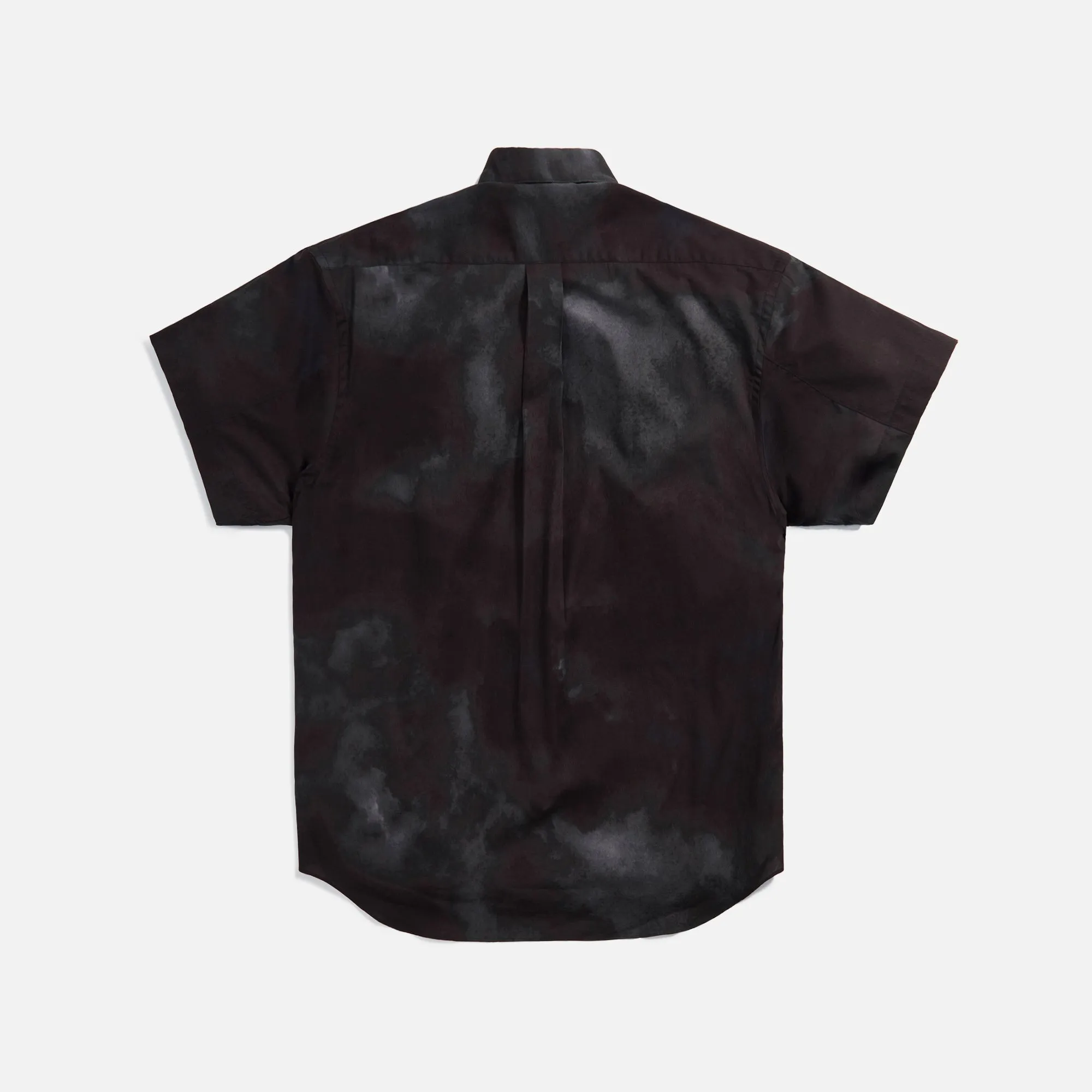 Comme des Garçons Shirt Cotton Poplin Shirt w/ Tye Dye Print - Black sold by Kith product image thumbnail 2