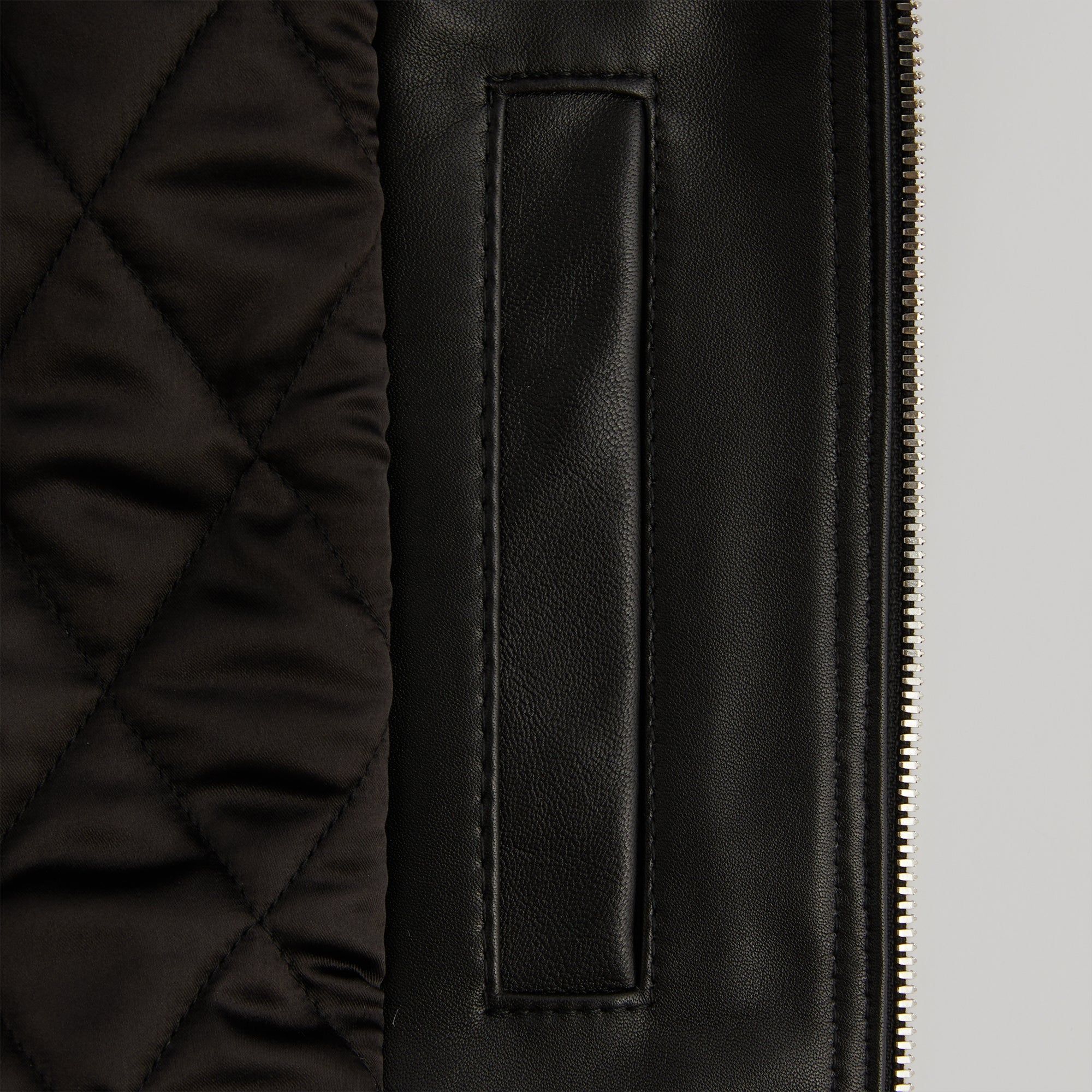 Kith Leather Maclay Jacket - Black PH sold by Kith product image thumbnail 5