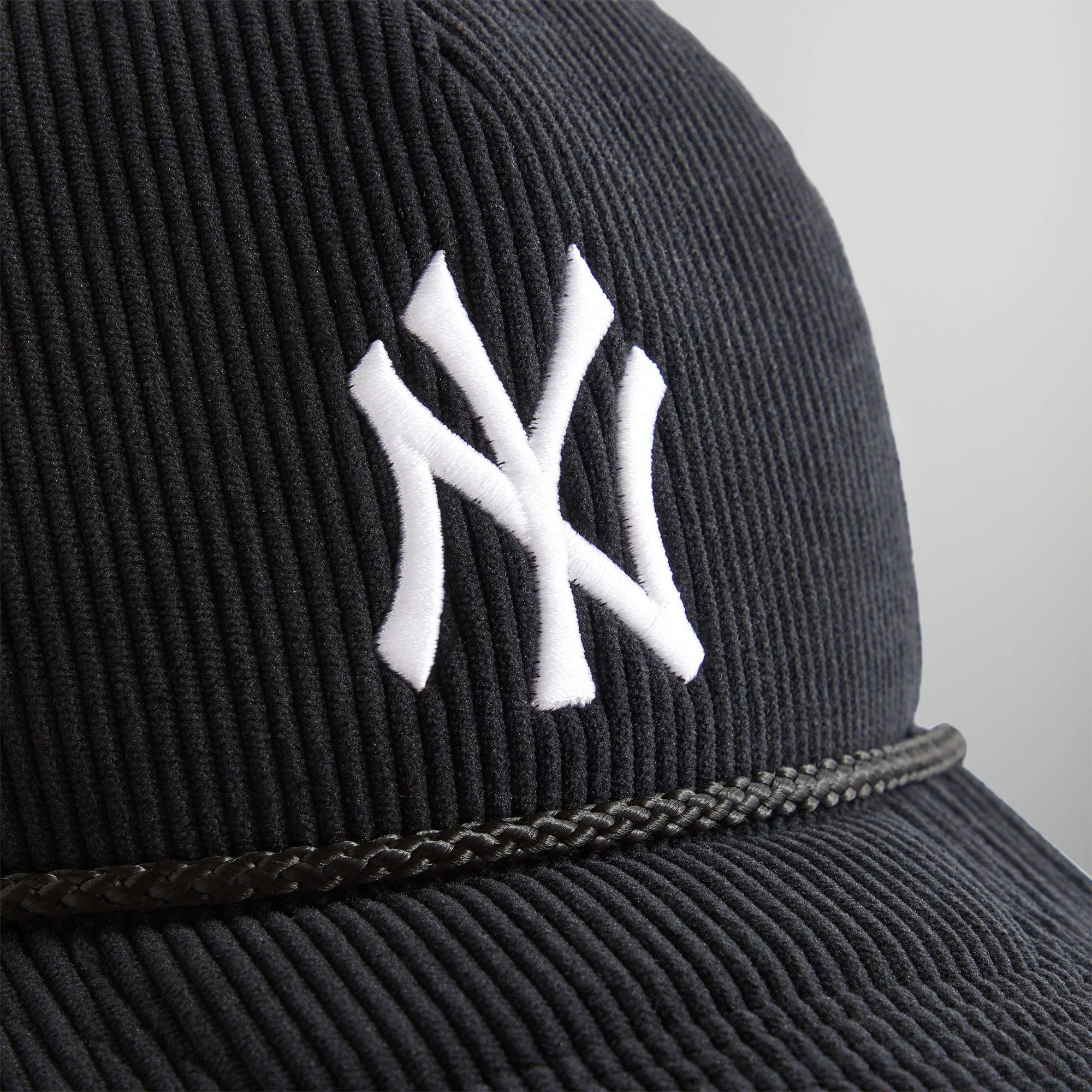 Kith for the New York Yankees Corduroy Trucker Hat - Black sold by Kith product image thumbnail 4