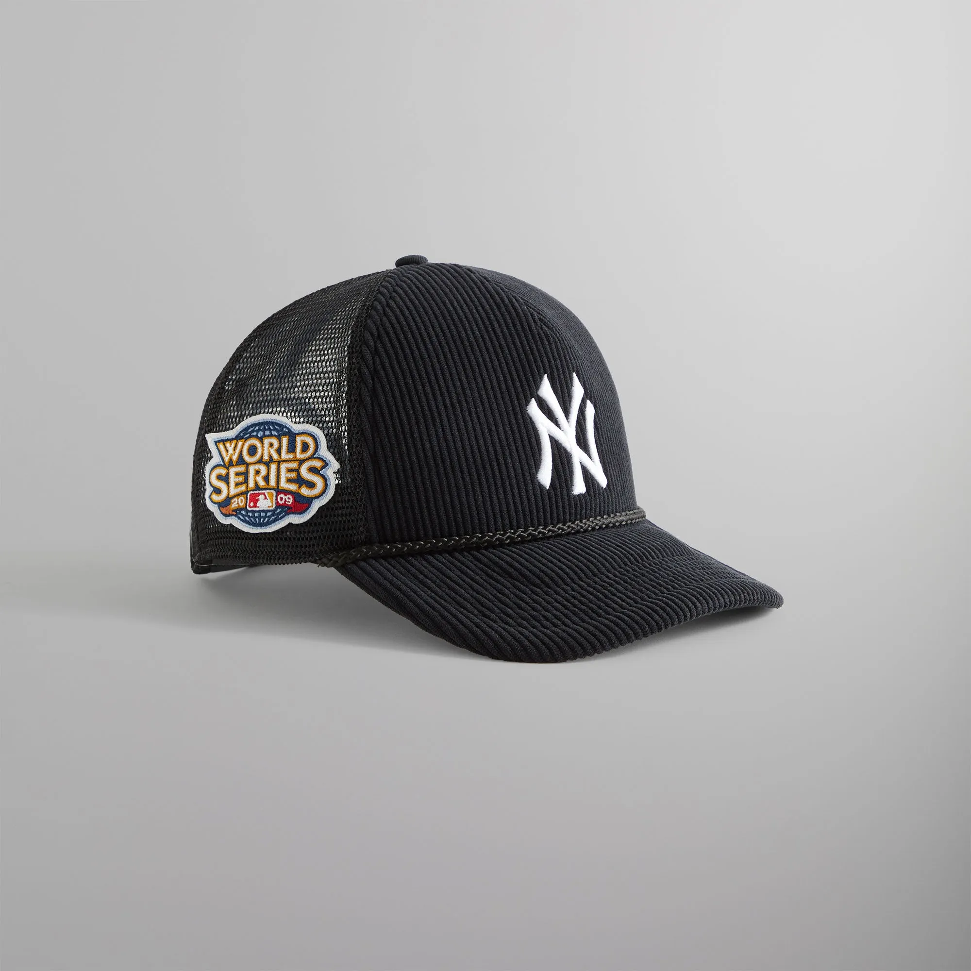Kith for the New York Yankees Corduroy Trucker Hat - Black sold by Kith product image thumbnail 3