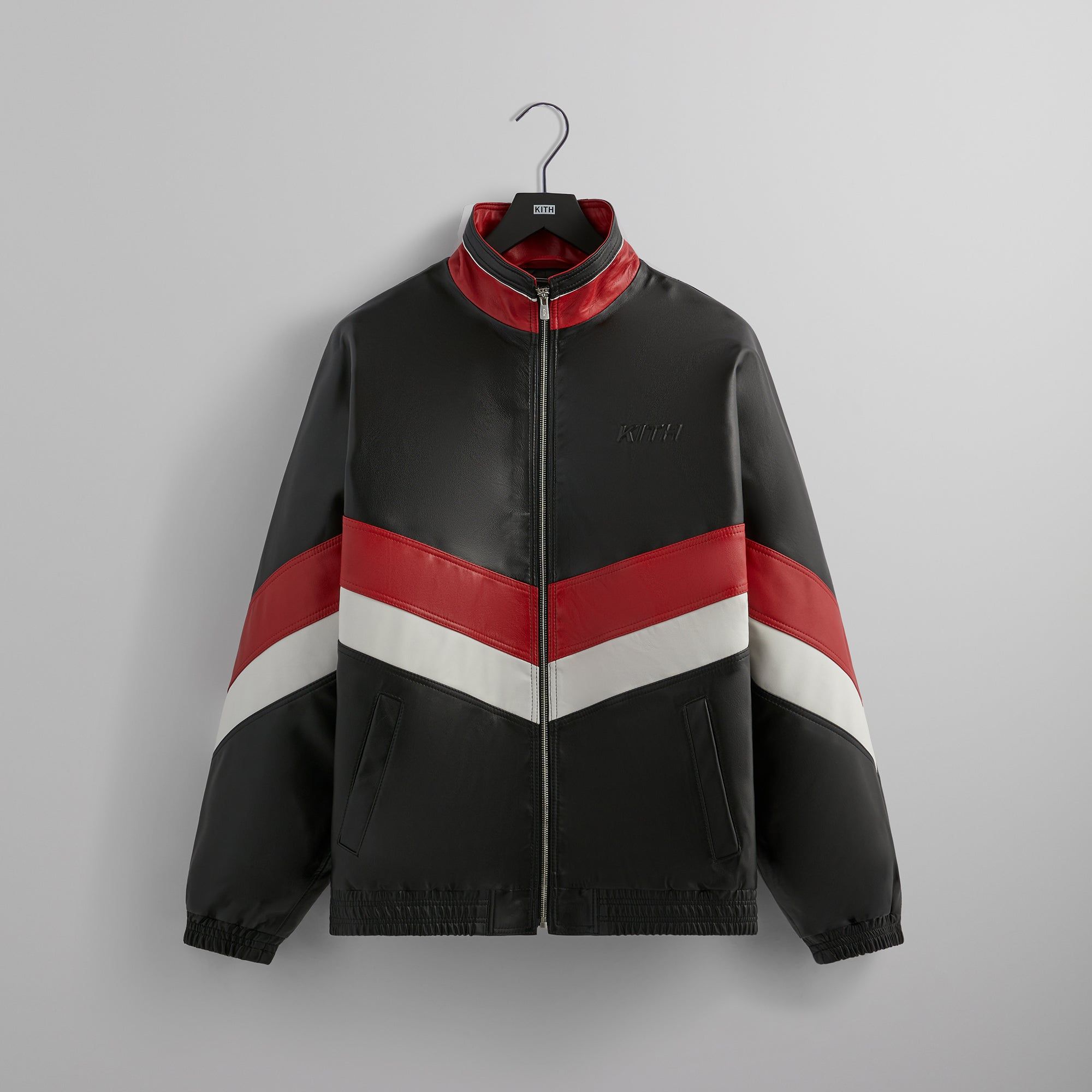 Kith Leather Maclay Jacket - Black PH sold by Kith