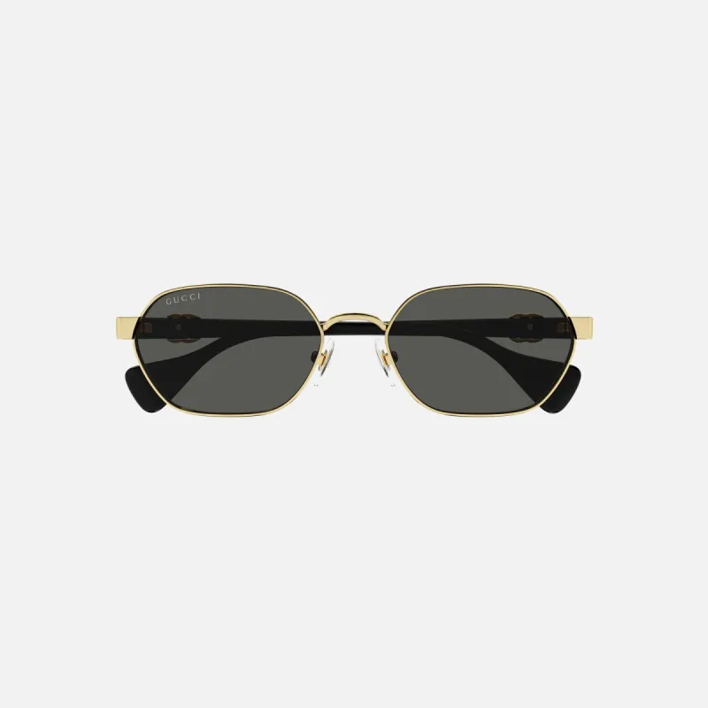Gucci Metal Oval 56 Frame - Black sold by Kith