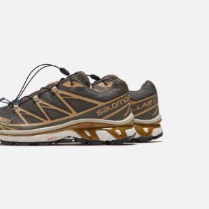 Salomon XT-6 - Beluga / Pewter / Dull Gold sold by Kith