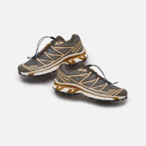 Salomon XT-6 - Beluga / Pewter / Dull Gold sold by Kith