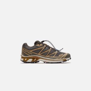 Salomon XT-6 - Beluga / Pewter / Dull Gold sold by Kith