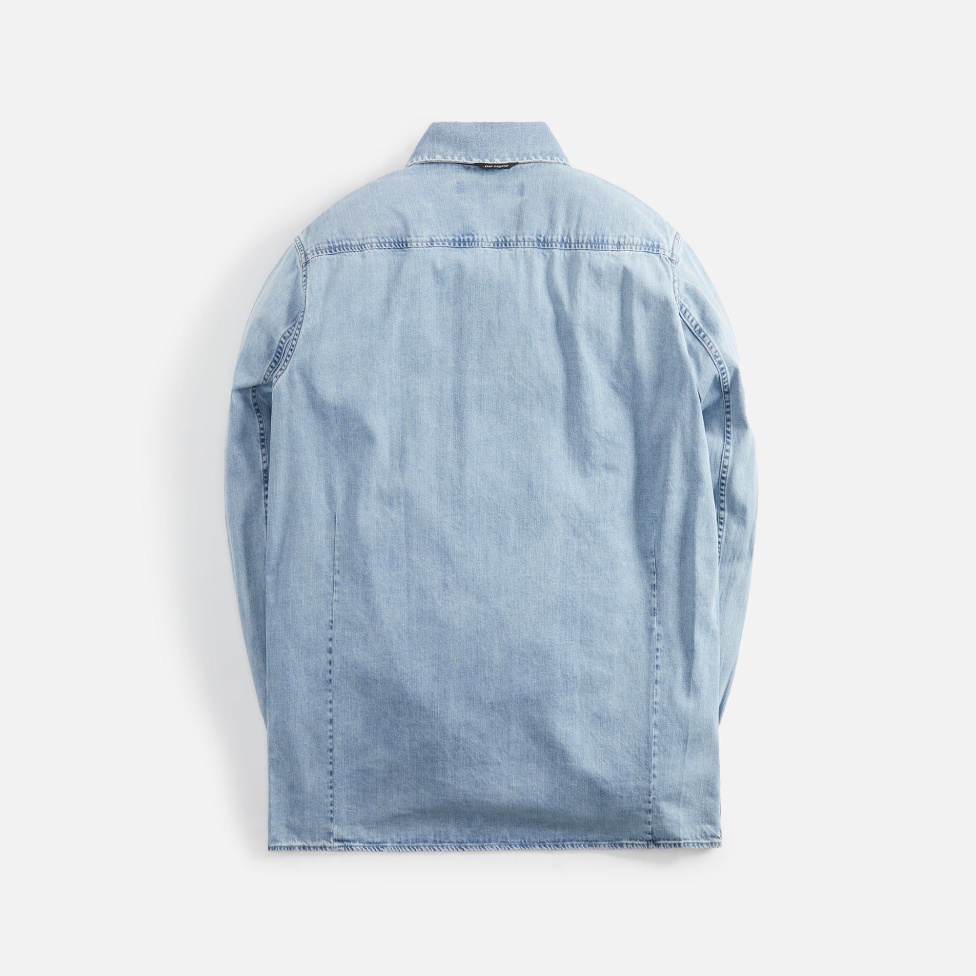 Our Legacy Frontier Shirt Rider Wash Denim - Blue sold by Kith product image thumbnail 2