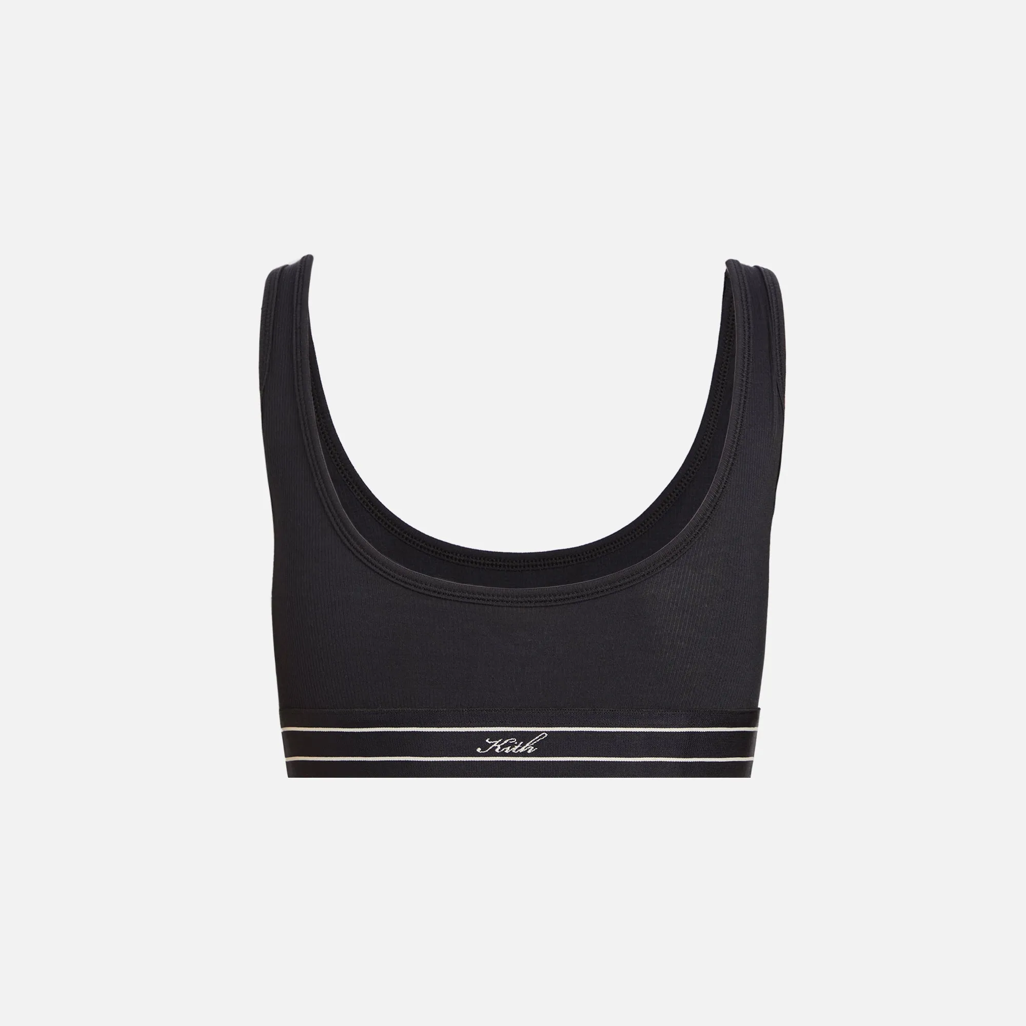 Kith Women Modal Ribbed Bra - Black sold by Kith product image thumbnail 3