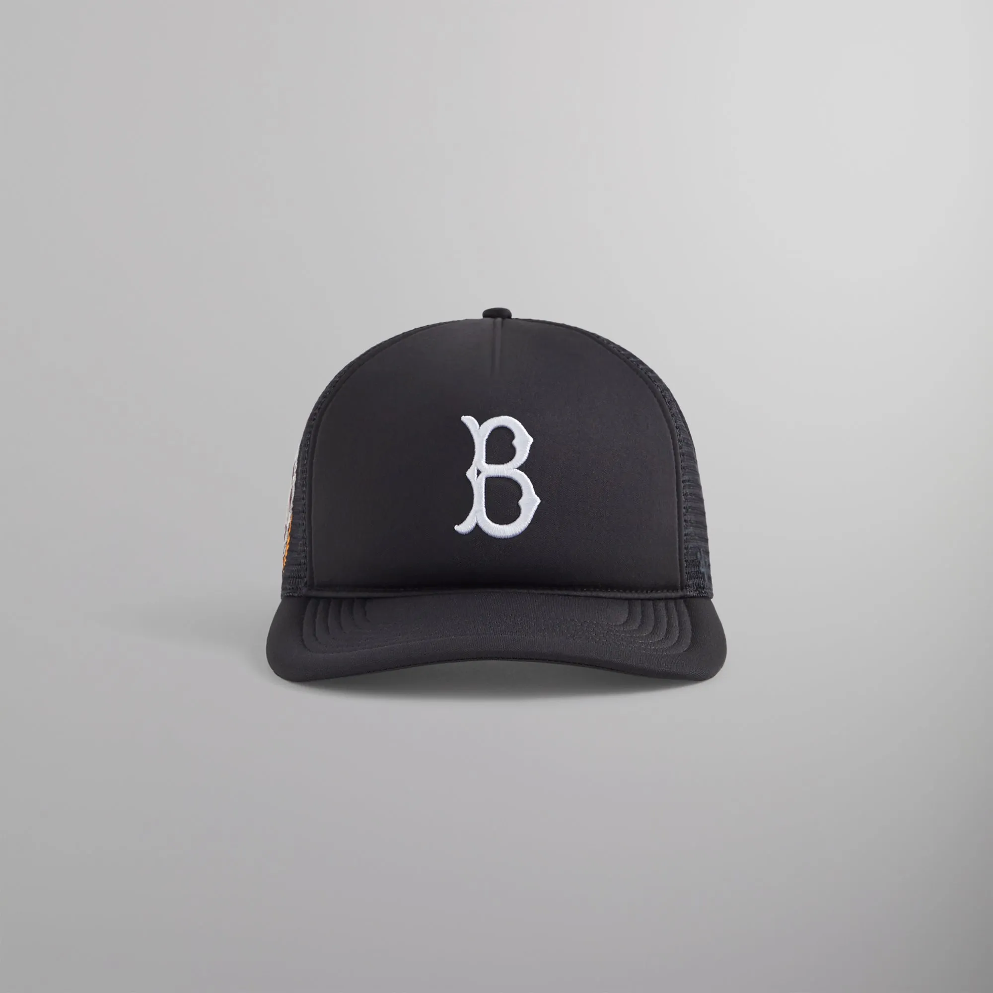 帽子 Kith Brooklyn Dodgers Hitch Snapback Kith 47 Brooklyn Dodgers Hitch Foam Trucker Hat Black Men's
