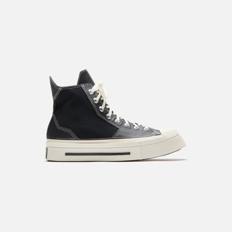 Converse Chuck 70 De Luxe Squared High - Black / Egret sold by Kith
