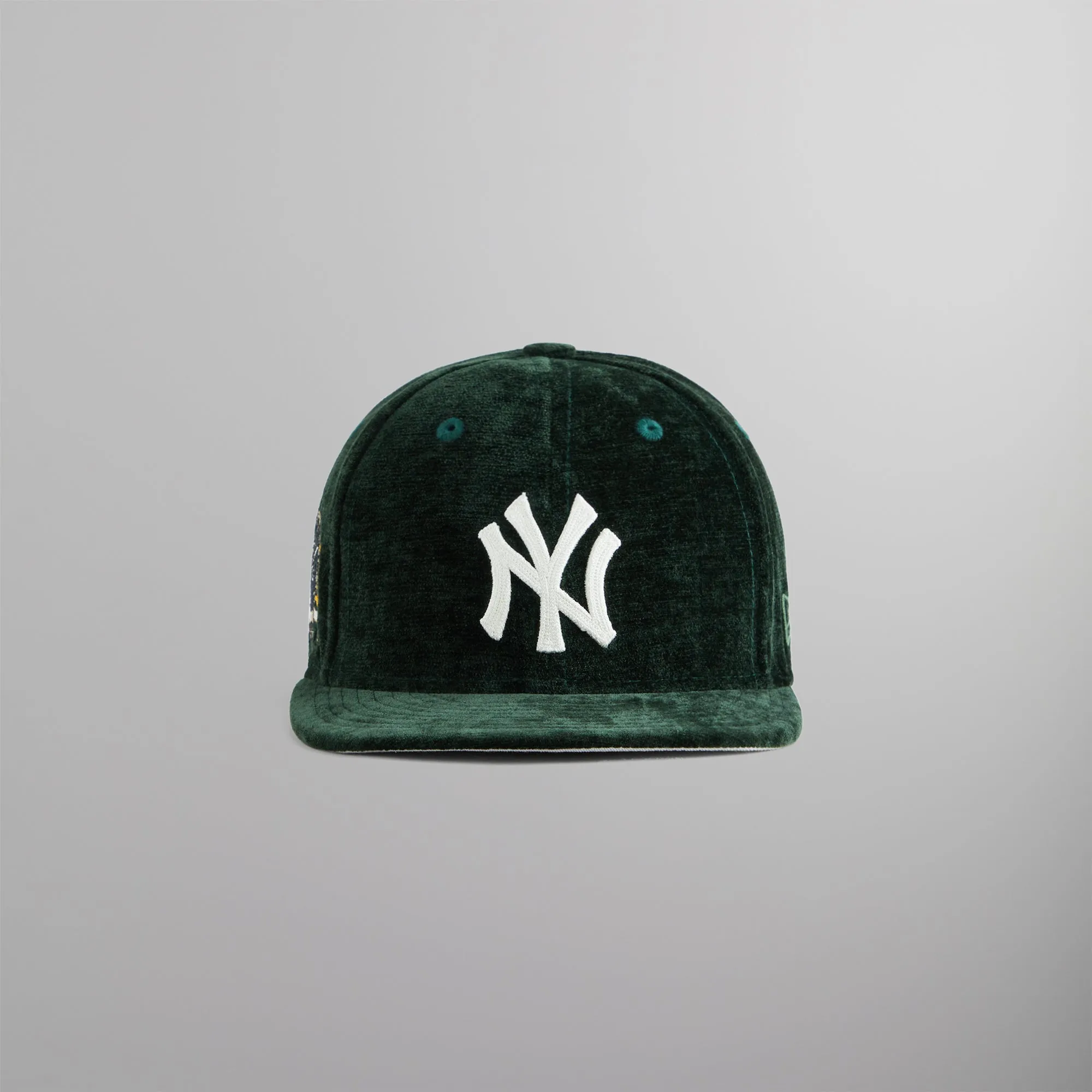 Kith & New Era for the New York Yankees Chenille Chainstitch 59FIFTY Low Profile - Stadium sold by Kith