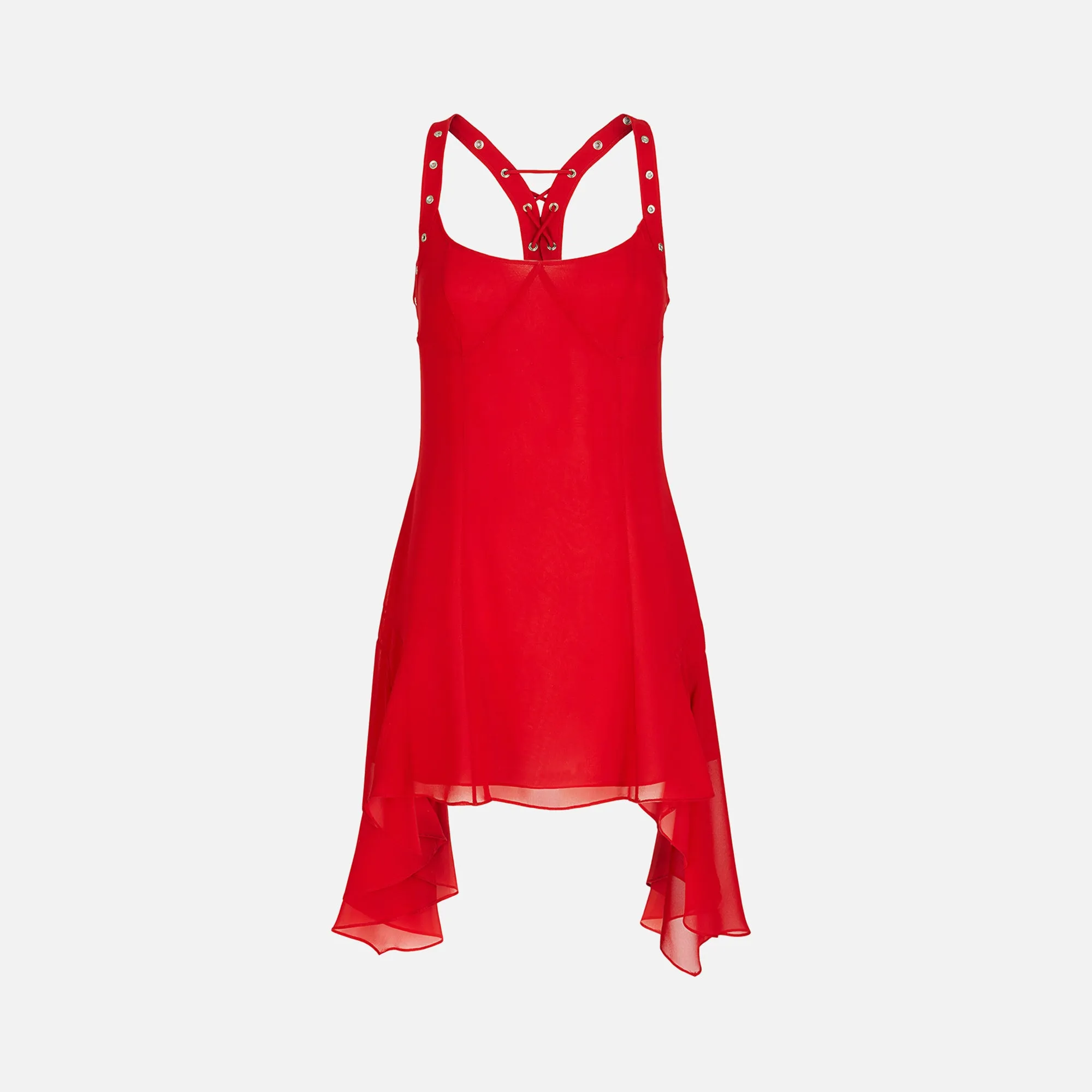 The Attico Mini Dress - Red sold by Kith