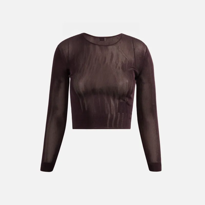 Saint Laurent Sweater - Prune sold by Kith