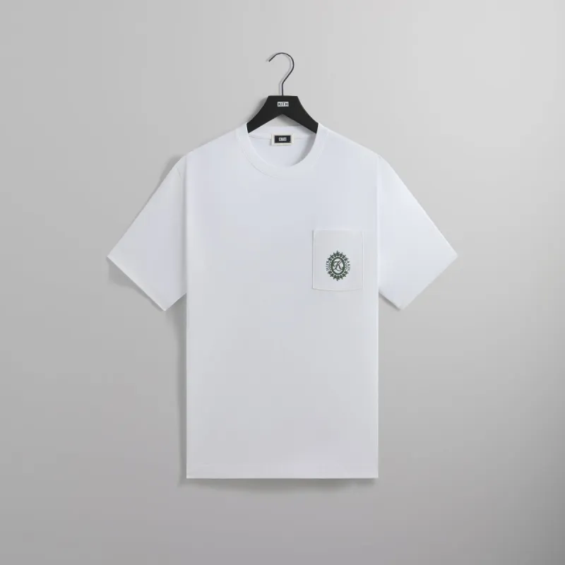 Kith & Kin Lace Crest Pocket Tee - White sold by Kith