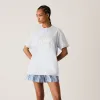 Kith Women Burst Logo Vintage Tee - Kyanite sold by Kith